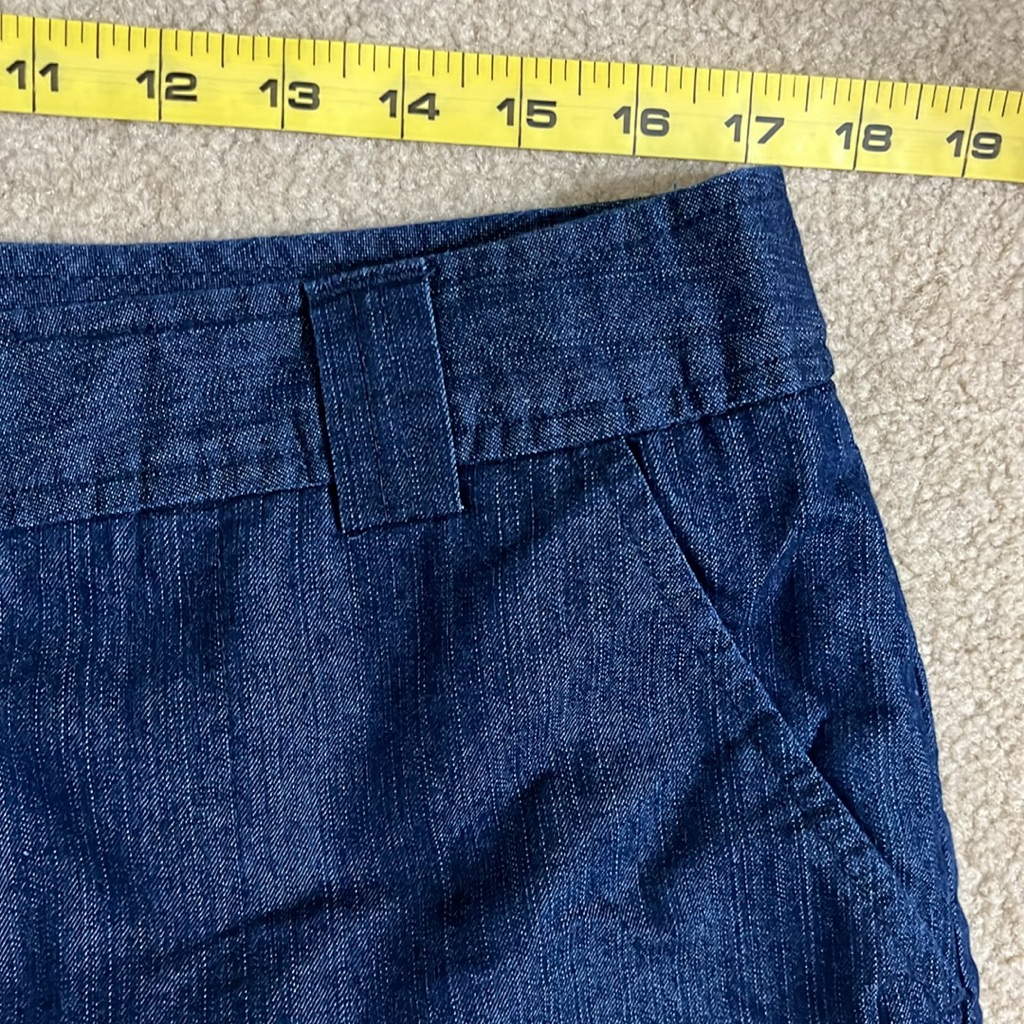 White Stag Dark Blue Jean Shorts Size 14 — image 3 of 7